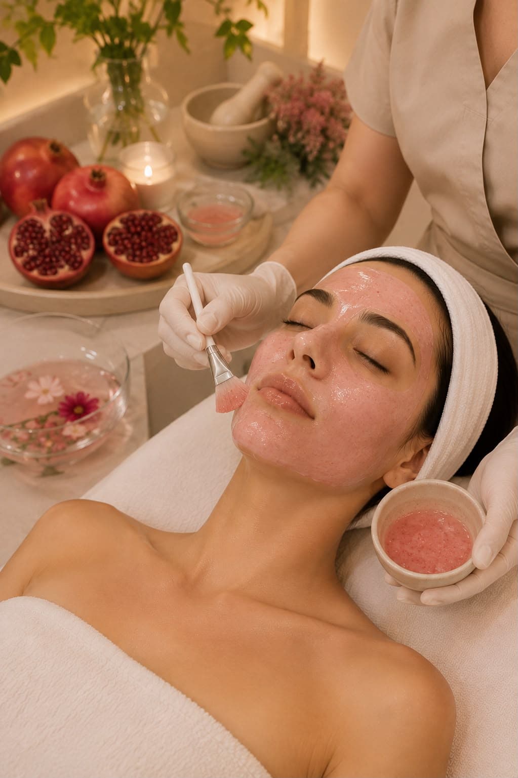 Green Envee Pomegranate Refining Peel