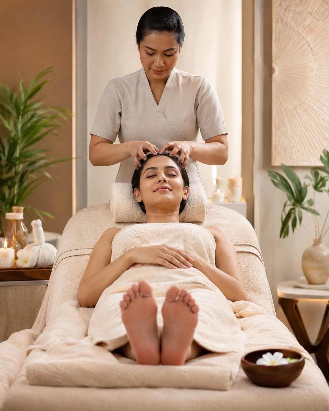 Royal Scalp & Foot Massage